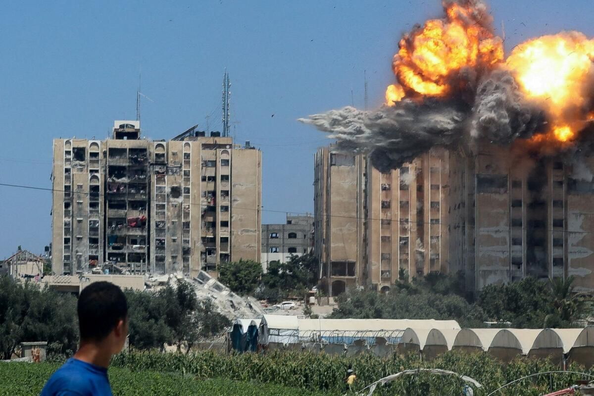 İsrail-Hamas Çatışması: İsrail'in Gazze Kentine Düzenlediği Saldırıda 55'ten Fazla Kişi Öldü
