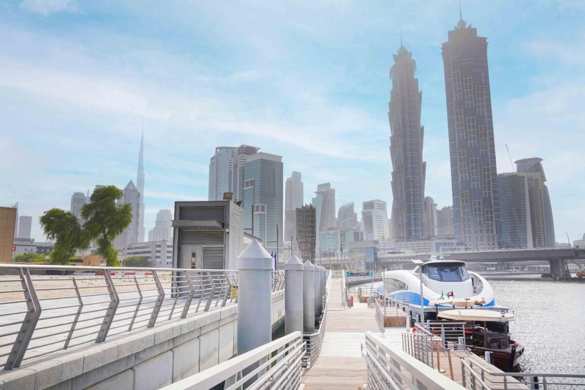 Dubai: Deniz Taşımacılığı Hizmetleri Su Kanalı, iş körfezi çevresinde Devam Ederken durak Başına Dh2