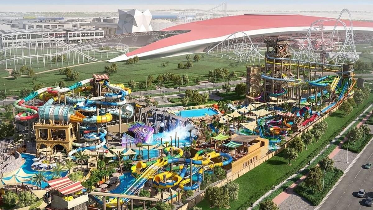 Yas Waterworld 18 Yeni Sürüş ve Cazibe Merkezi Ekledikçe BAE'nin En Yüksek Kaydırağı Geliyor
