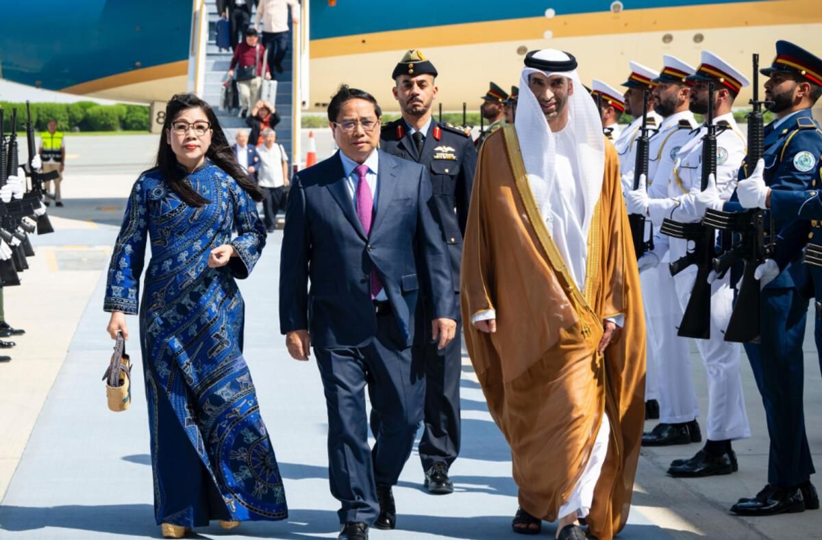 Vietnam Başbakanı Resmi Ziyaret için Abu Dabi'ye Geldi