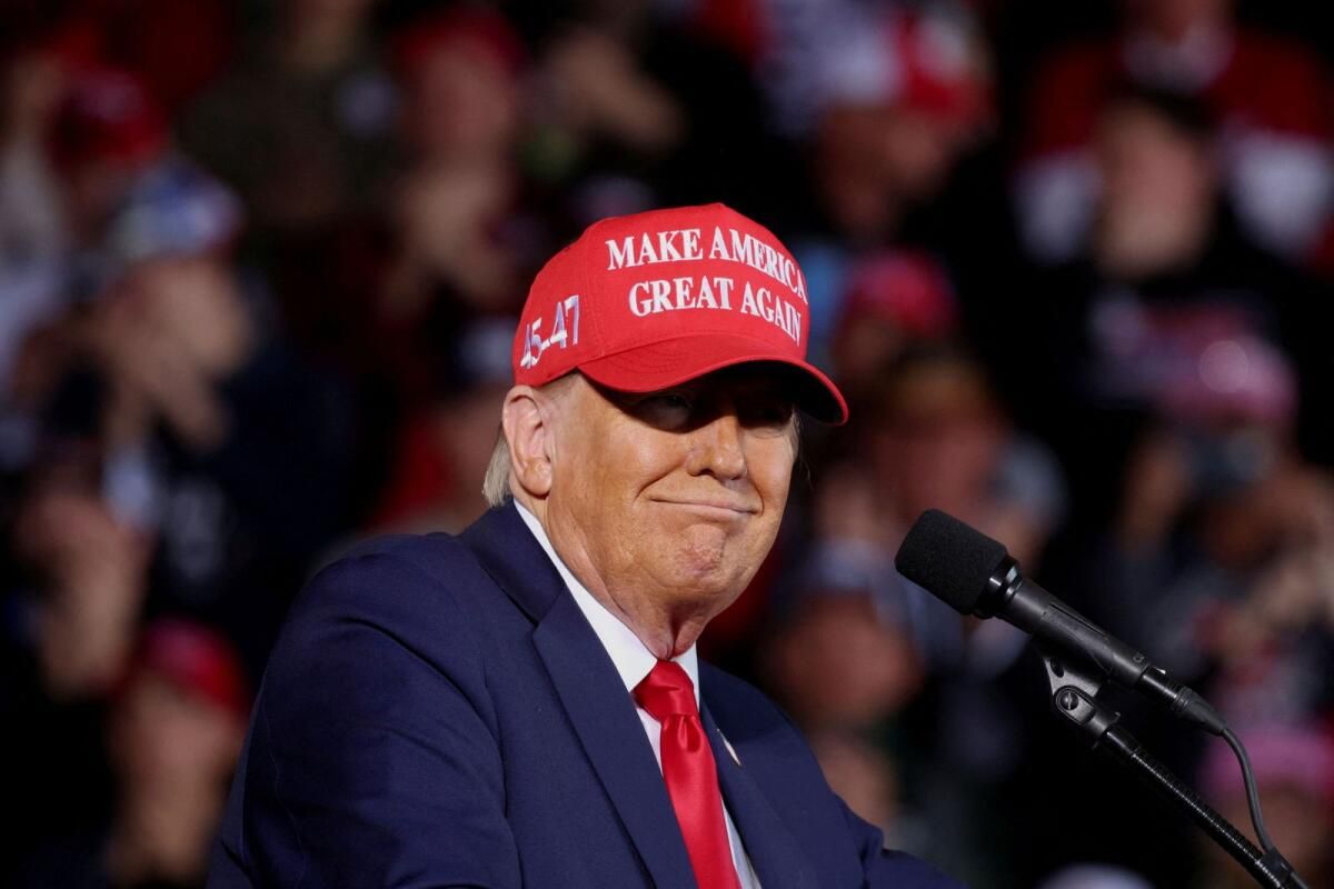 Trump, Biden'in Arka Bahçesinde 'Matkap, Bebek, Matkap' Sözü Verdi