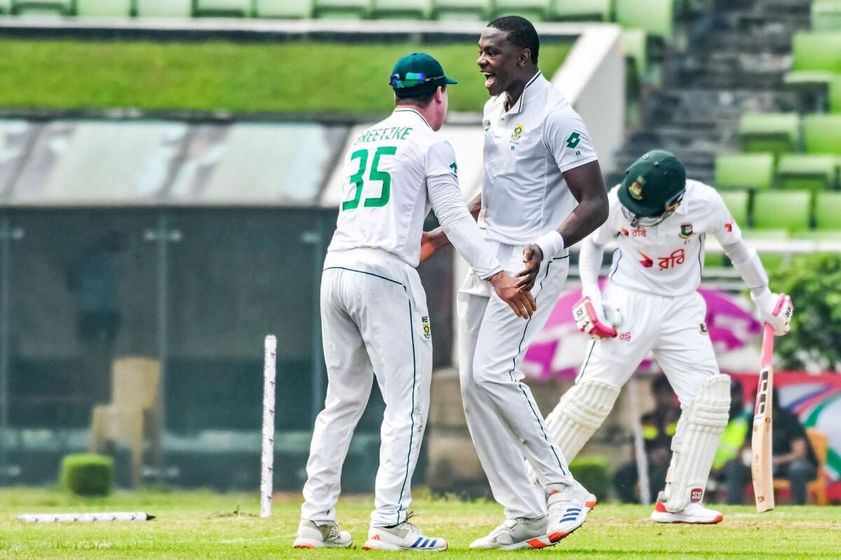 Bangladeş 106'ya Çıkarken Rabada En Hızlı 300. Test Kapısına Ulaştı
