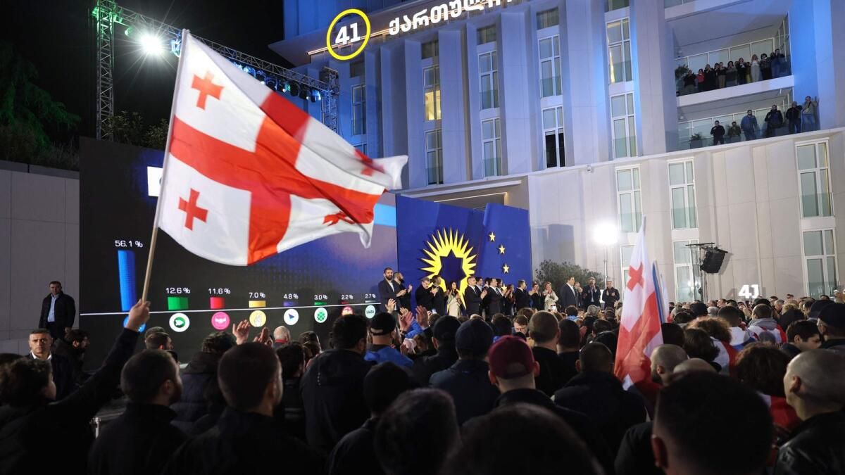 Gürcistan İktidar Partisi Tartışmalı Seçimleri Kazandı