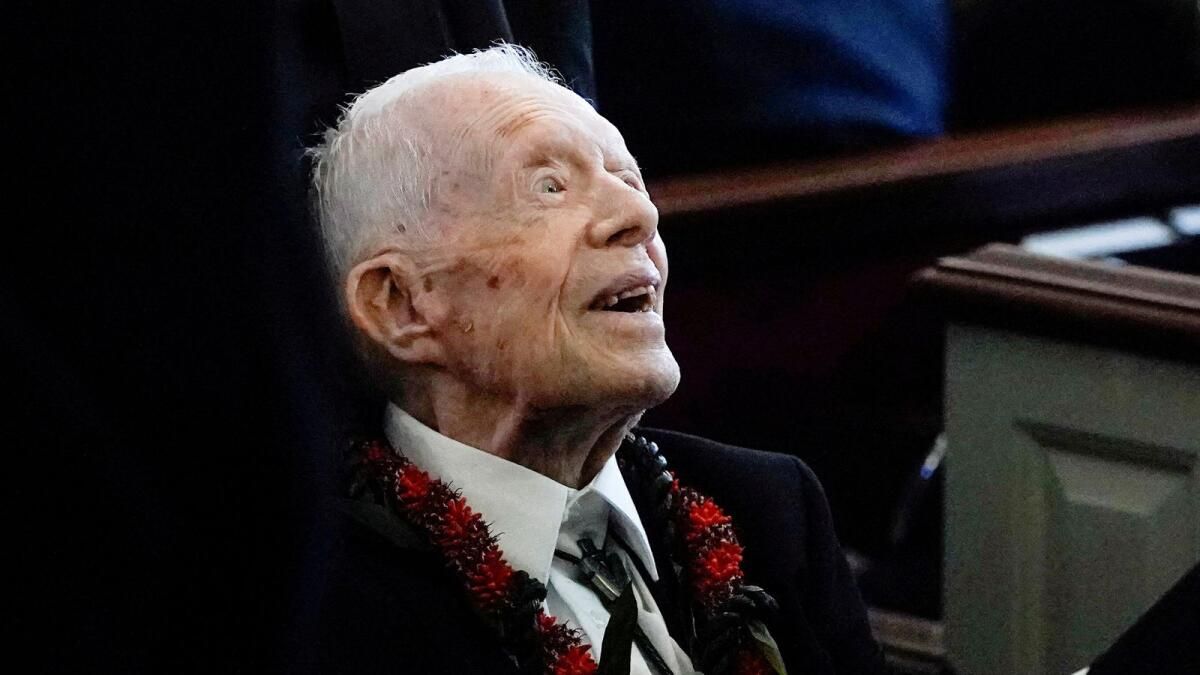 Eski ABD Başkanı Jimmy Carter 100 Yaşına Girdi