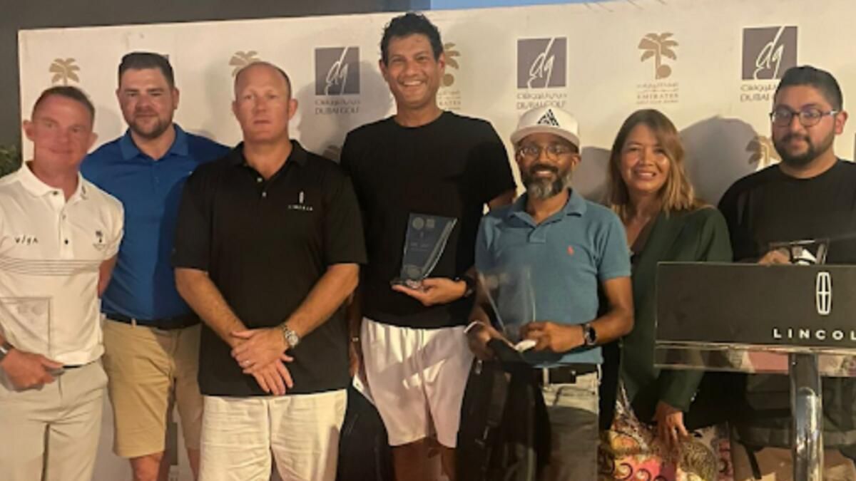 Godiwala, Craddock Takımını Emirates Golf Kulübü'nde Lincoln Dg Pro-Am'de Zafere Taşıdı