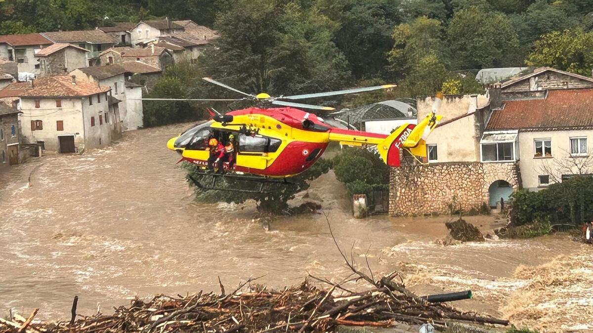 Şiddetli Yağmur Devam Ederken İtalya ve Fransa Sel Baskınlarıyla Boğuşuyor