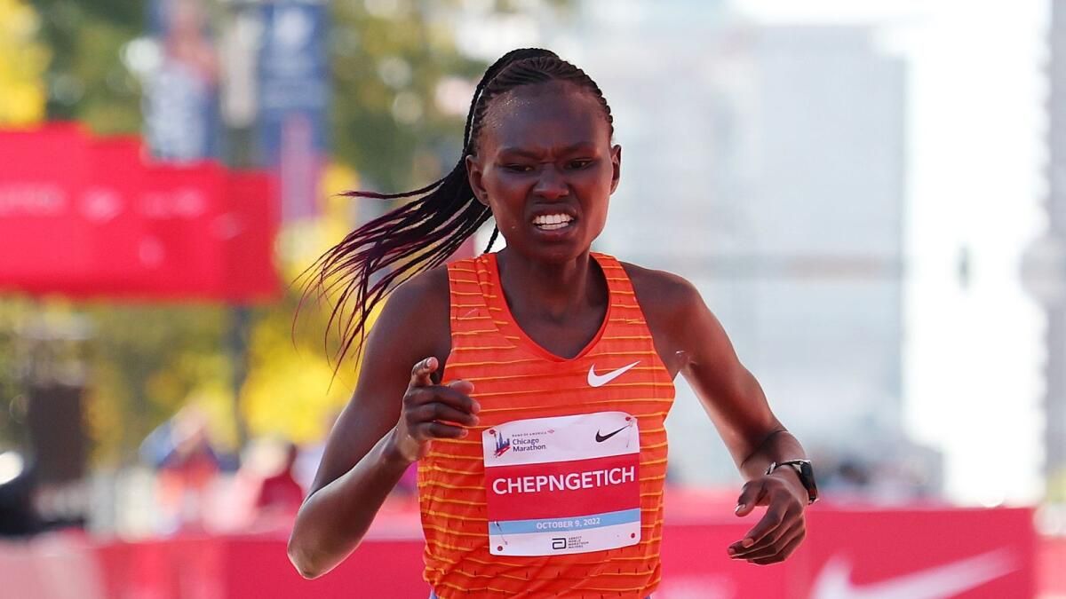 Kenyalı Chepngetich, Chicago'da Kadınların Maraton Dünya Rekorunu Kırdı