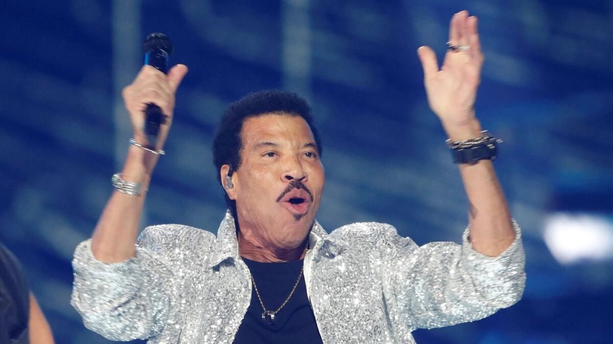 Lionel Richie için Turne Tatil Gibidir