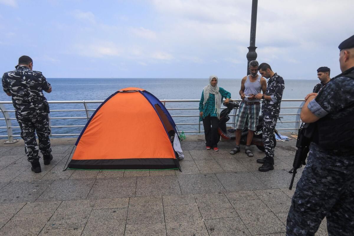 Lübnan, Yerinden Edilmiş 600.000 Kişi Olarak 'Felaket' Durumuyla Karşı Karşıya