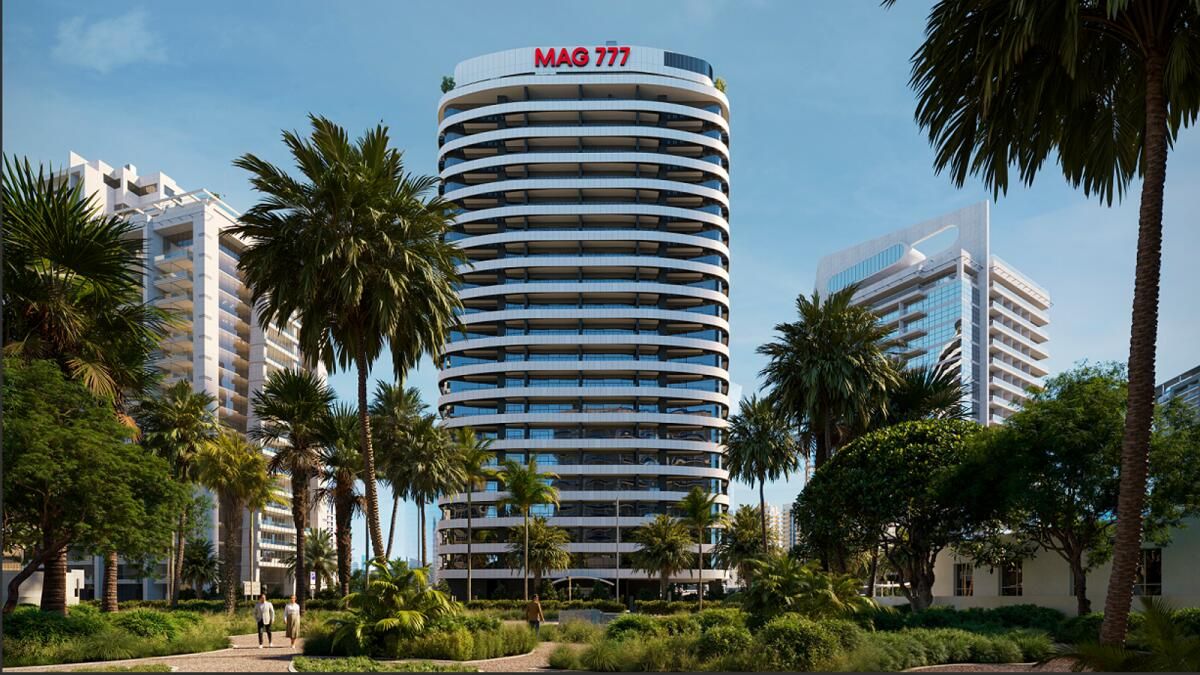 Mag, Dubai Sports City'de Dh350 Milyon Kuleyi Fırlattı