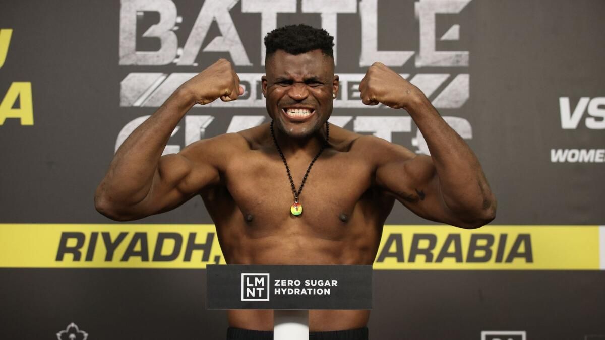 'Riyad Her Zaman Mega Bir Şov Yapıyor': Francis Ngannou, Suudi Başkentinde Mma'ya Destansı Bir Dönüş için Hazırlanıyor