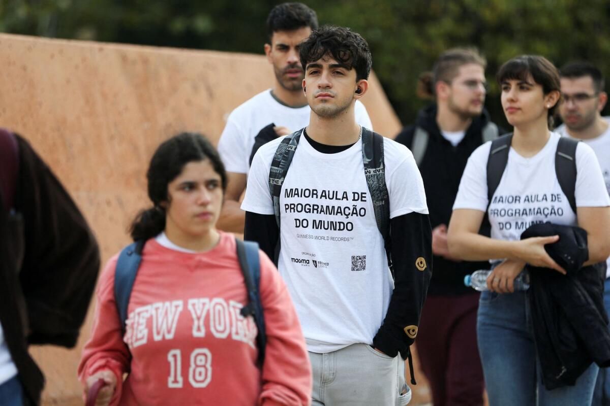 Portekizli Okul, En Büyük Programlama Dersi için Dünya Rekoru Kırdı