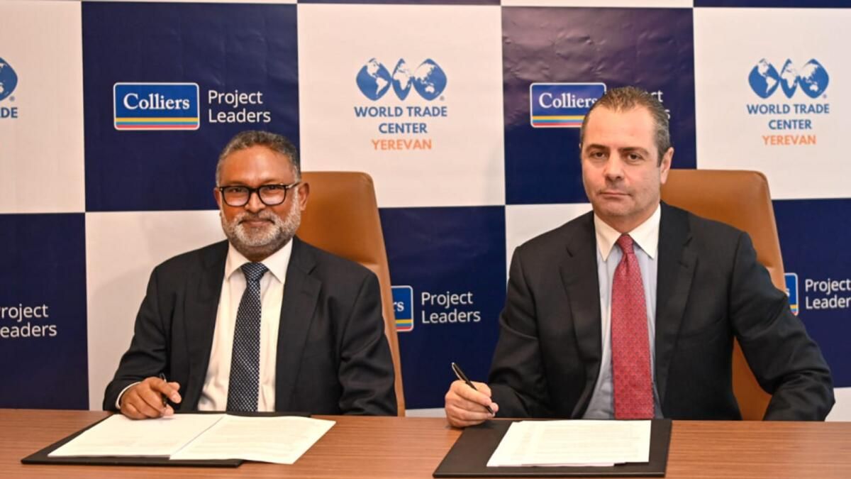 Colliers Proje Liderleri Orta Doğu, 250 Milyon Dolarlık Dünya Ticaret Merkezi, Erivan Projesini Güvence Altına Aldı