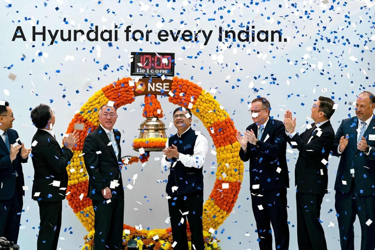 Hyundai Motor India, Ülkenin En Büyük Halka Arzından Sonra İlk Çıkışında %7 Düştü