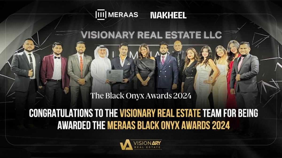Visionary Real Estate Llc, Nakheel Black Onyx Ödülleri 2024'te Zafer Kazandı
