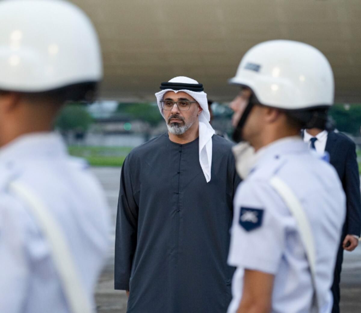 Abu Dabi Veliaht Prensi, BAE Başkanı Adına G20 Zirvesine Katılmak üzere Brezilya'ya Geldi