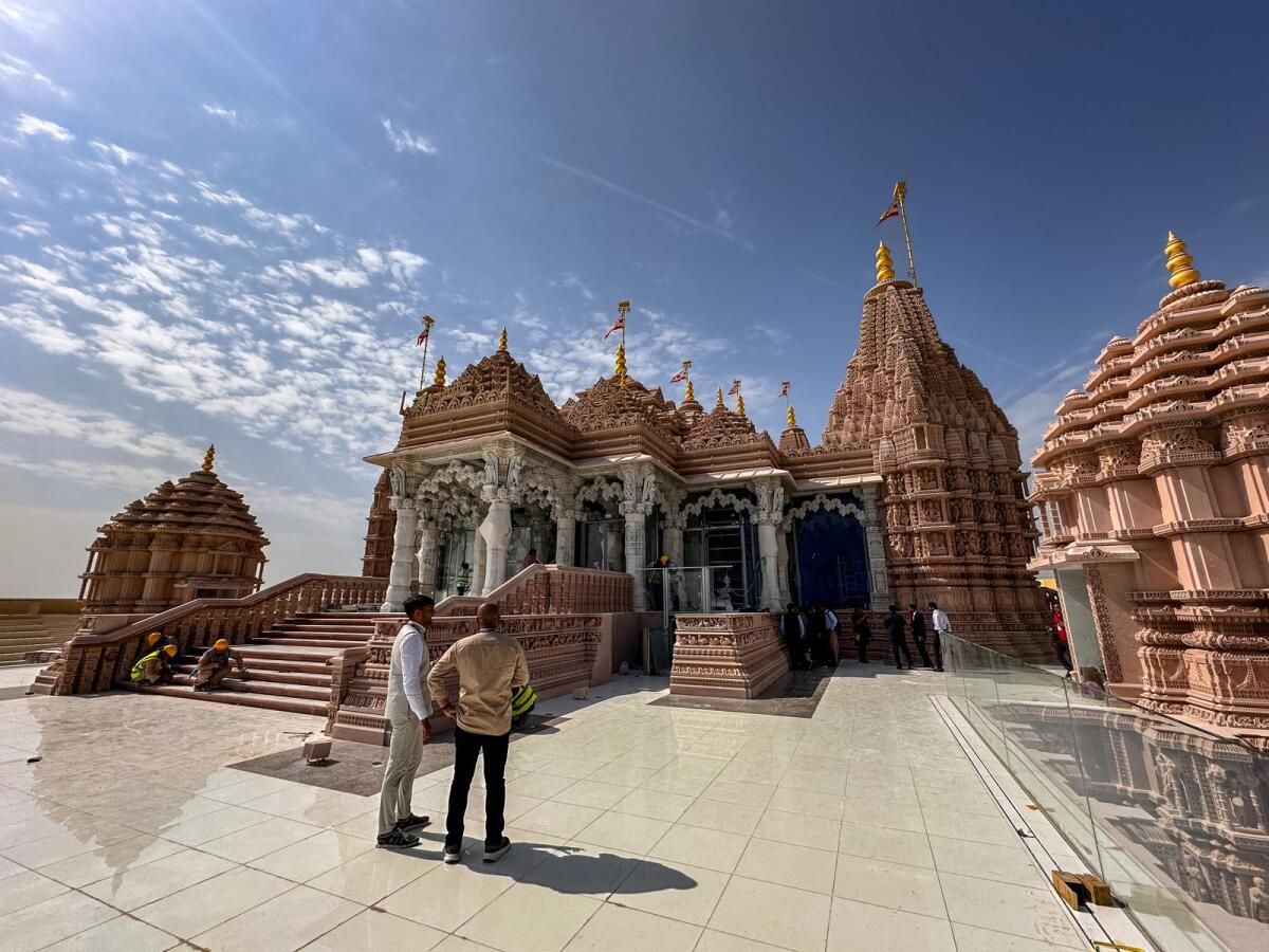 Abu Dabi'nin Baps Hindu Mandir'i 2024 için Mena ve BAE'deki en iyi Kültürel Proje Seçildi