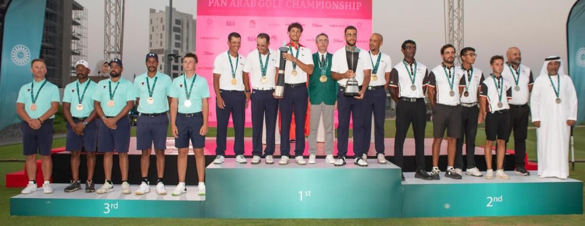 Adam Bresnu, Ajman'daki Pan Arab Golf Şampiyonasında Altınla Parlıyor