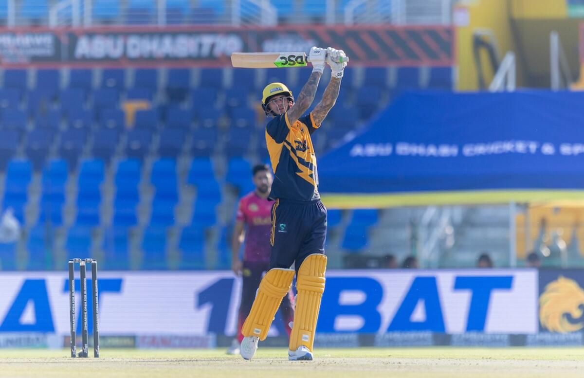 Ajman Cıvataları, Bangla Kaplanlarına Karşı Galibiyet Kaydetmek için Alex Hales'in Empatik Vuruşuna Biniyor