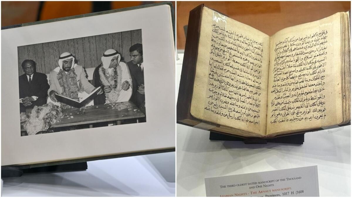 Sharjah: 'Alf Laila', Sıbf 2024'te Satışa Sunulan Kitaplar Arasında Nadir Bulunan 1608 El Yazması