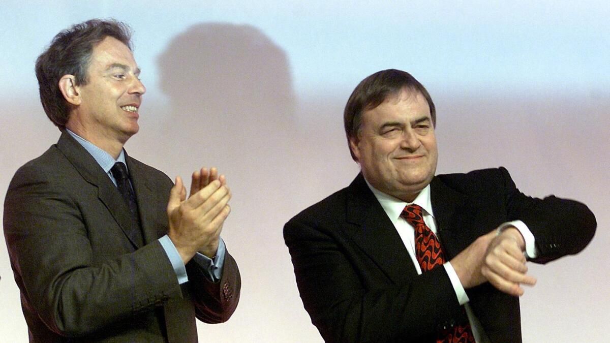 İngiltere Başbakanı Tony Blair'in Hırçın Yardımcısı John Prescott 86 yaşında Öldü