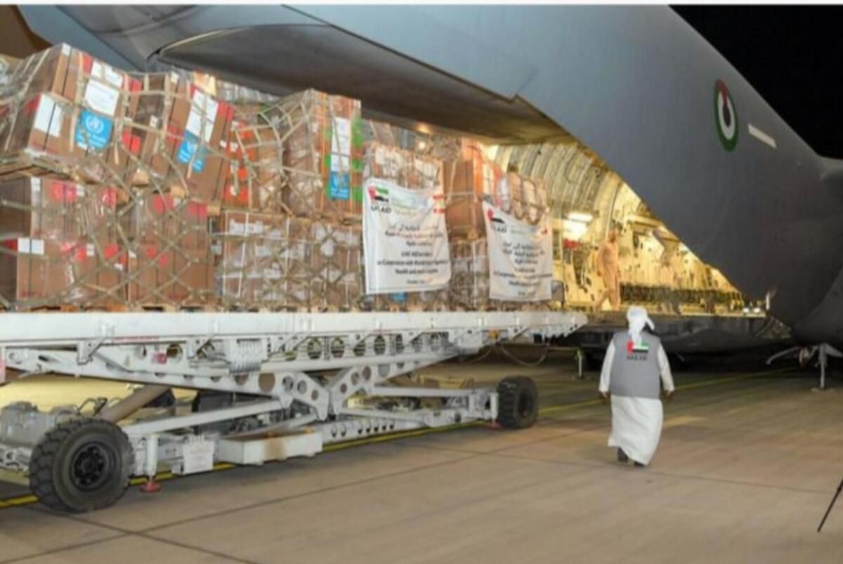 'BAE Lübnan'ın Yanında': Fujairah Yardım Kampanyasında 530 Ton Yardım Sağlıyor
