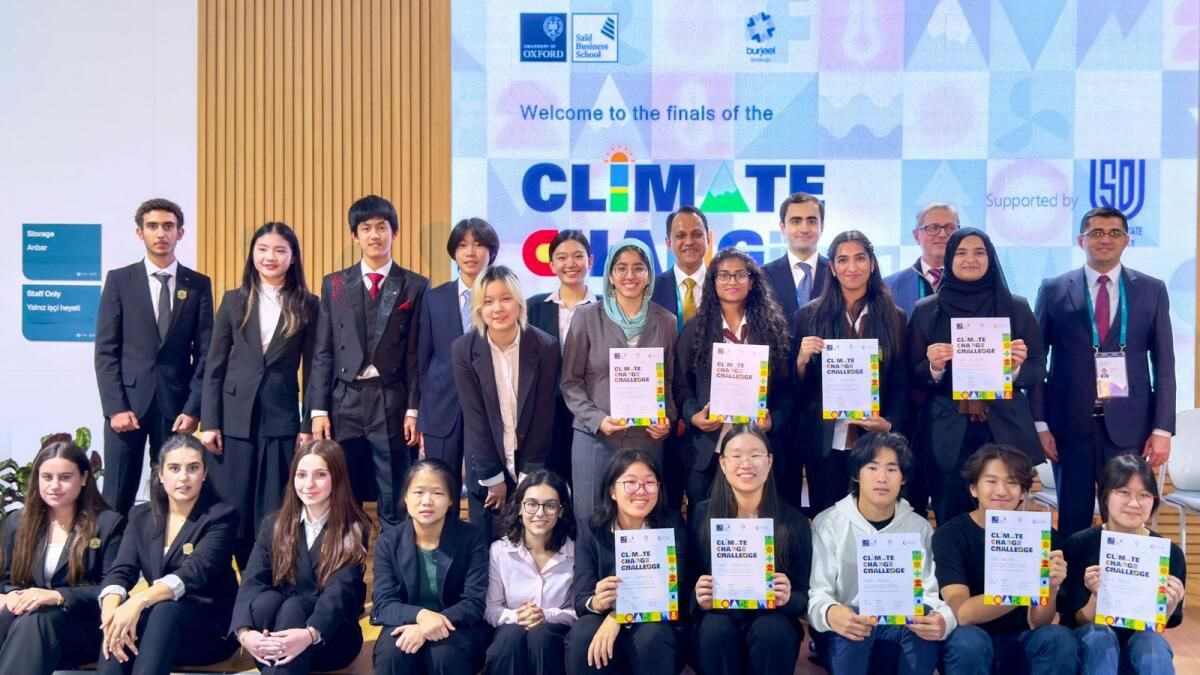 BAE Öğrencileri Bakü'deki Cop29'da Prestijli Çevre Yarışmasını Kazandı