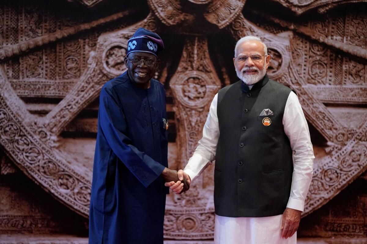 Başbakan Modi, Kraliçe Elizabeth'ten Sonra ikinci Yabancı Lider Olan Nijerya'nın Gcon'unu Onurlandırdı