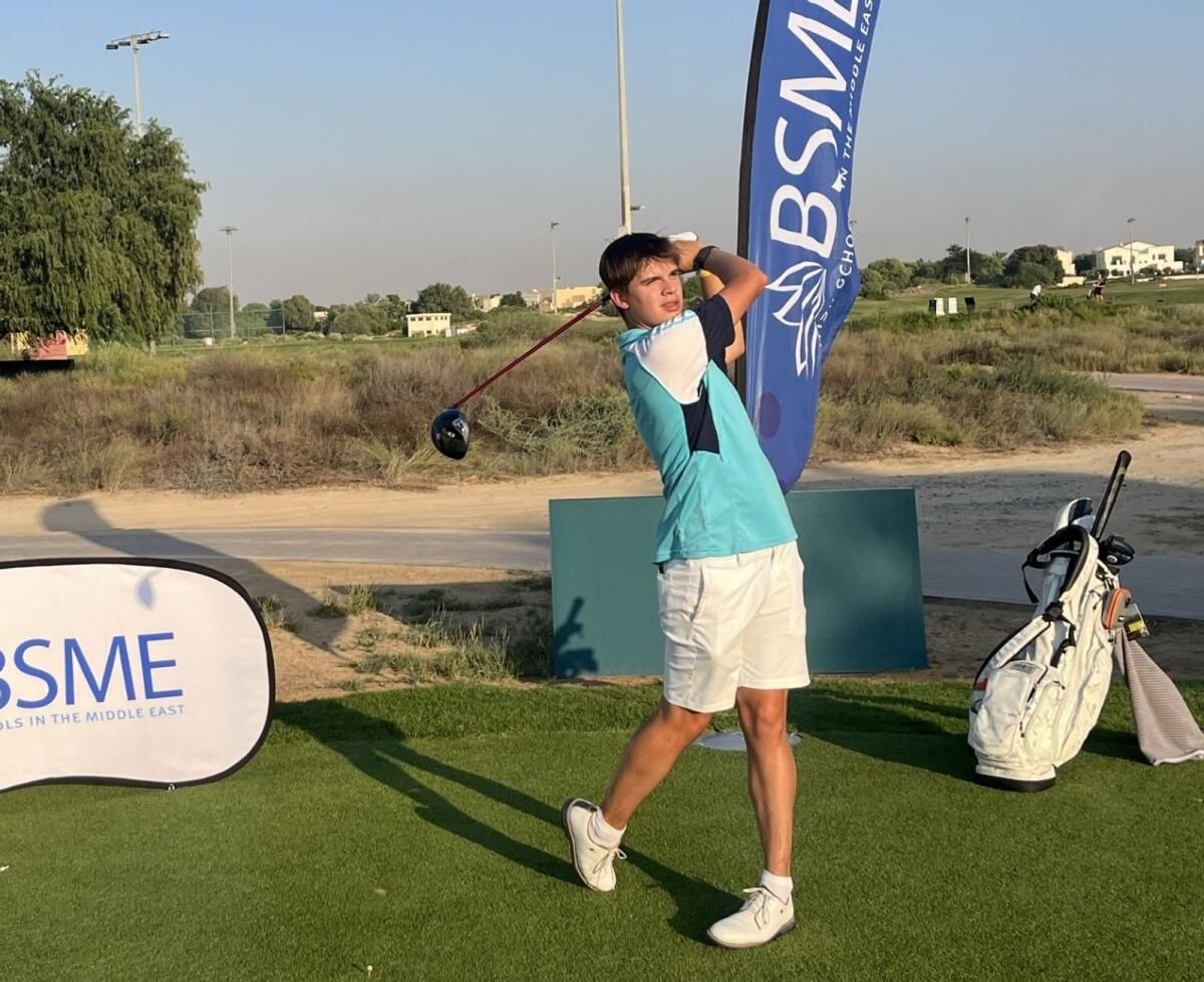 Debutant Oliver Van Lelyveld, Bsme Golf Open'da Çocuğun Brüt Bölümüne Liderlik Ediyor