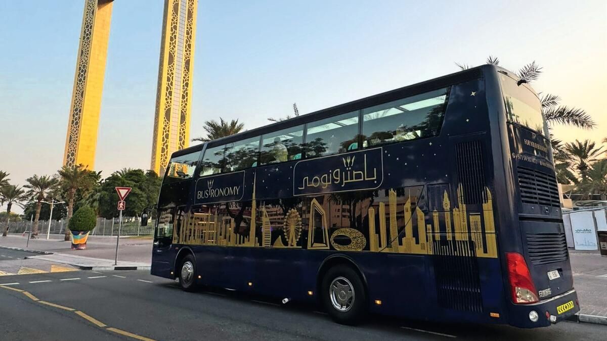 Bustronomi, Dubai'ye Tekerlekli Yüksek Kaliteli Yemekler Getiriyor
