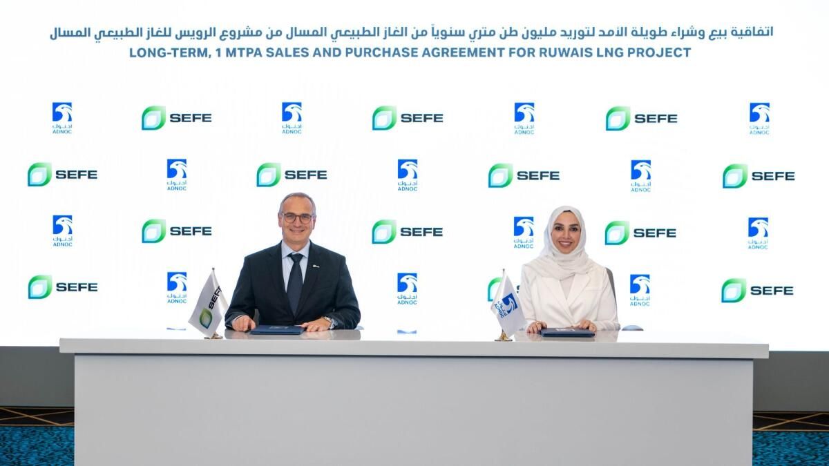Adnoc, Ruwaıs Lng Projesi için 15 Yıllık 1 Mtpa Satış ve Satın Alma Sözleşmesi İmzaladı