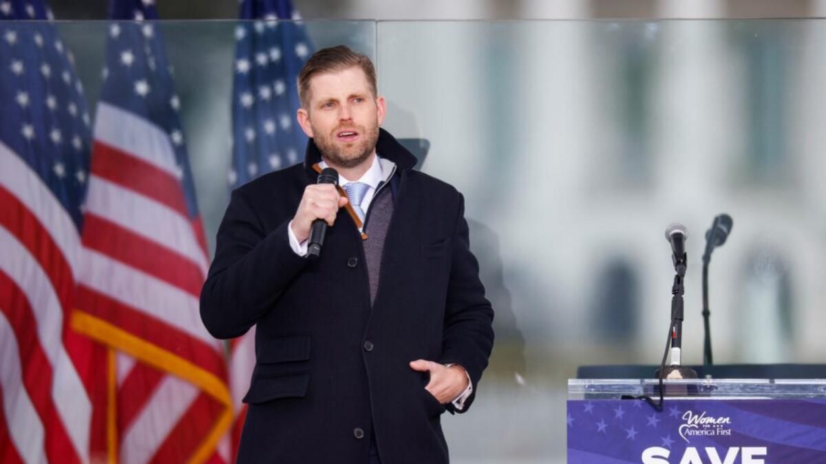 BAE: Donald Trump'ın Oğlu Eric, Abu Dabi'deki Bitcoin Etkinliğinde Konuşacak