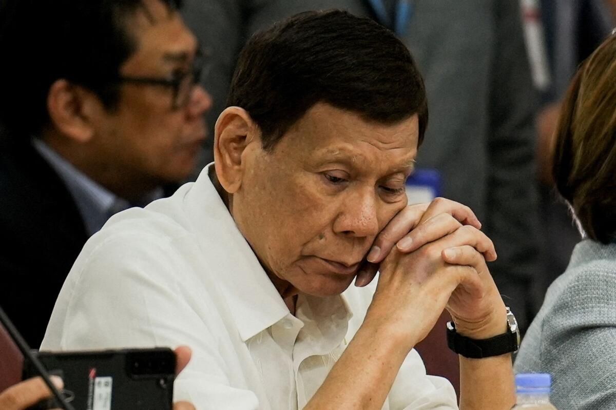 Filipin Eski Cumhurbaşkanı Duterte, Icc'nin Uyuşturucu Savaşı Soruşturmasında 'Acele Etmesi' Gerektiğini Söyledi