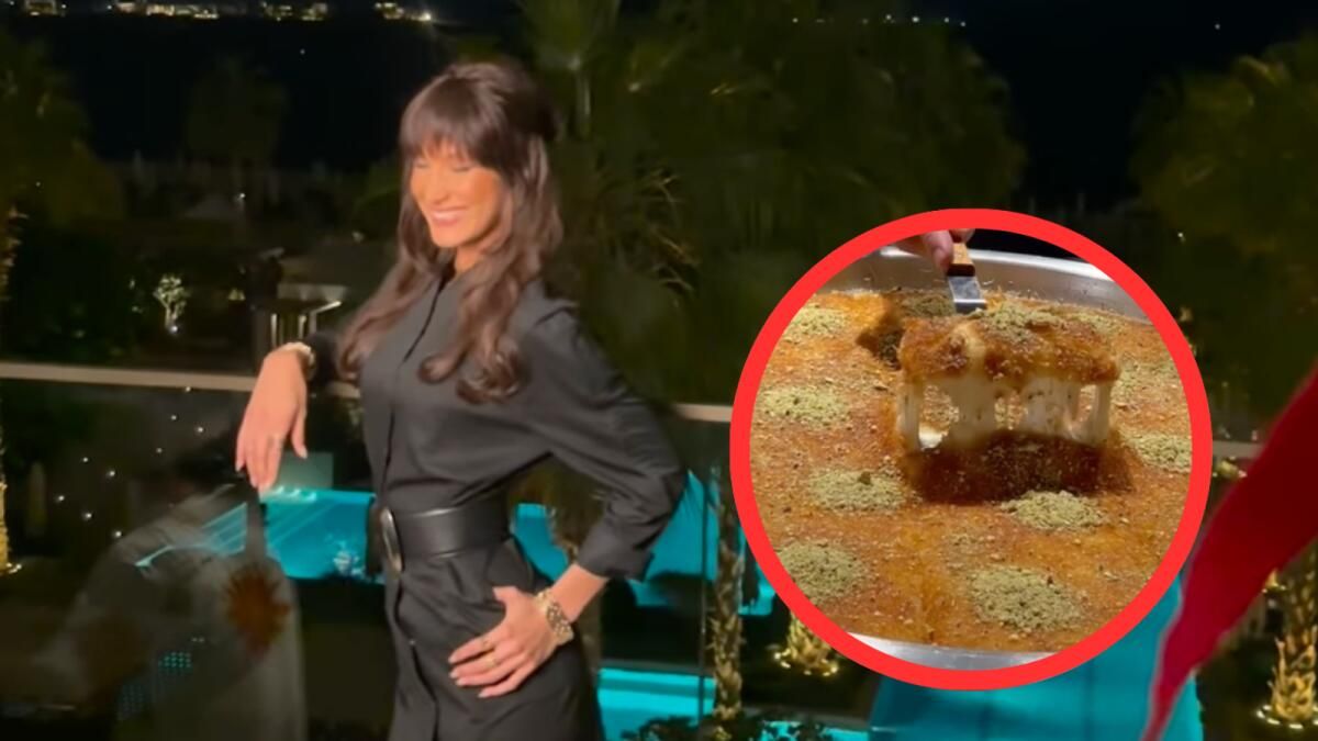 Bakın: Bella Hadid, Dubai Şefinin Fıstıklı Kunafa'sına Övgüler Yağdırıyor