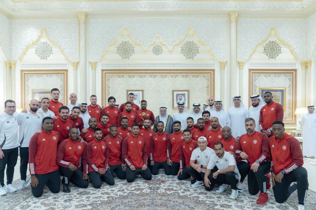 Sharjah Ruler, Asya Şampiyonası Zaferinden Sonra Hentbol Takımına 5 Milyon Dh'yi Ödüllendirdi