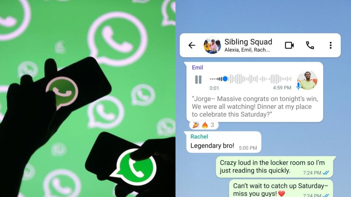 Yakında, Yeni Sohbet Özelliği ile Anında Kopyalanan Whatsapp Sesli Notlarını Alın