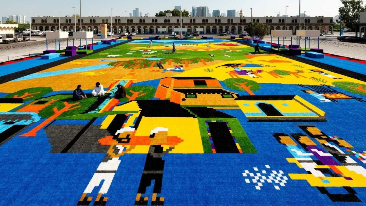 Bakın: Abu Dabi'nin Sokakları ve Parkları Bir Sanat Tuvaline Dönüştüğünde