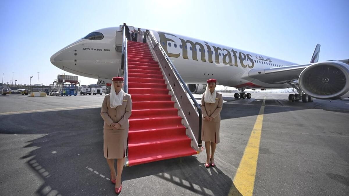 İzleyin: Emirates'in Yepyeni A350 Uçağının içinde; İyileştirilmiş Ekonomik Koltuklar, Daha Hızlı Wi-Fi