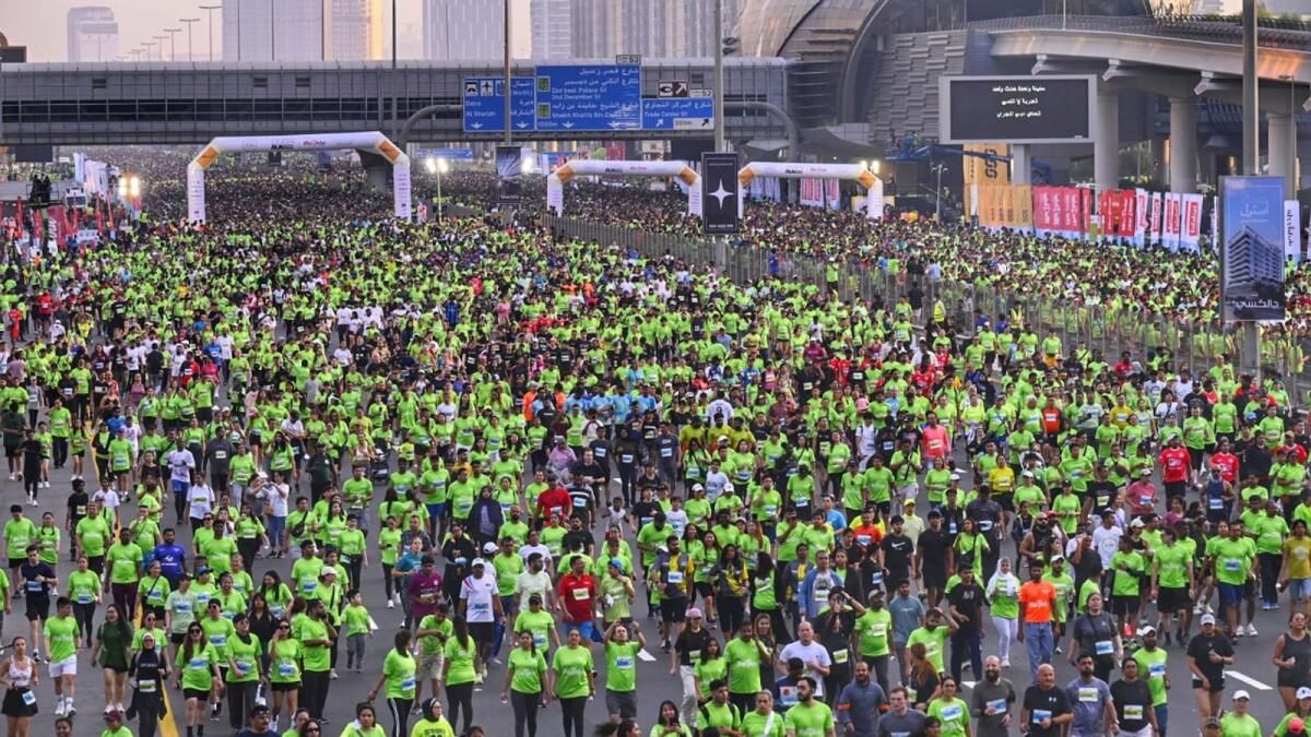 'Büyük Bir Aile': Yeni Yürümeye Başlayan Çocuklar, Kararlı İnsanlar Dubai Run 2024'te 'Erişilebilir Zindeliğin' Tadını Çıkarıyor