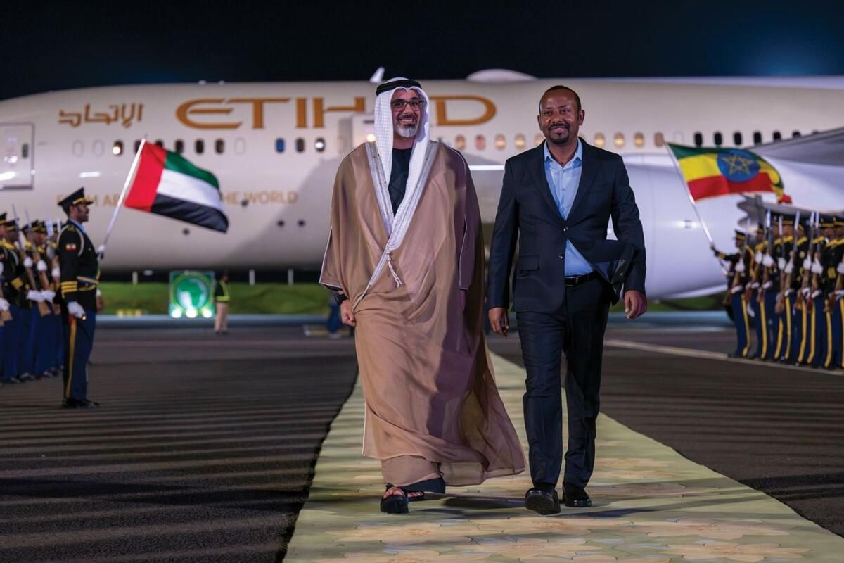 Abu Dabi Veliaht Prensi, Etiyopya'daki Açlıksız Dünya Konferansı'nda BAE Heyetine Liderlik Ediyor
