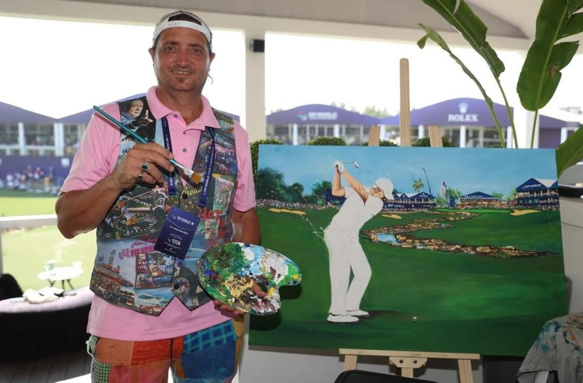 Dubai Fairway'lerinde Golf Tutkusunu Yakalayan Fransız Sanatçı Rémi Bertoche ile Tanışın