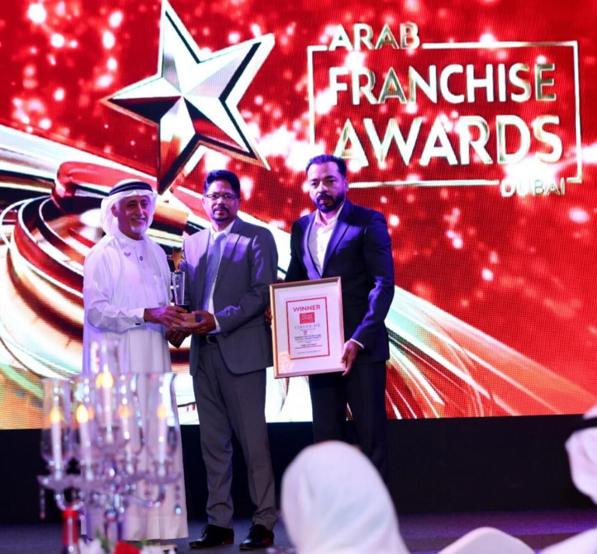 Galadari Yiyecek ve içecek Bölümü, Arab Franchise Expo 2024'te Büyük Kazandı