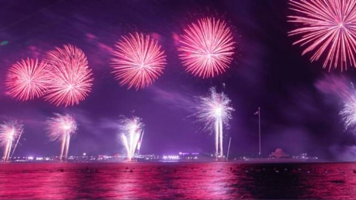 Havai Fişekler, Ücretsiz Giriş: Ras Al Khaimah Yeni Yıl Kutlama Festivalini Duyurdu