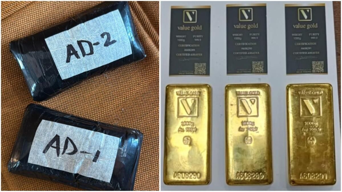Hindistan: Gümrük, BAE'den Gelen Yolcuların 2 Altın Kaçakçılığı Girişimini Engelledi