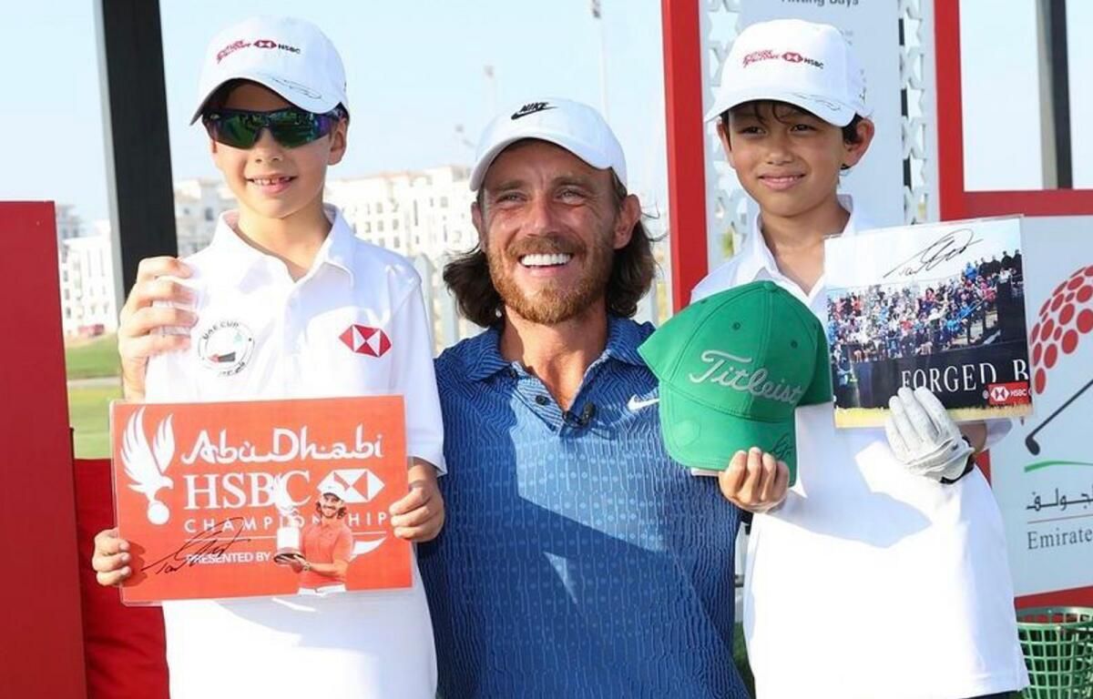 Egf, Abu Dabi Hsbc Şampiyonasında Gelecekteki Falcons Aktivasyonu ile Yeni Nesil Golfçülere İlham Veriyor