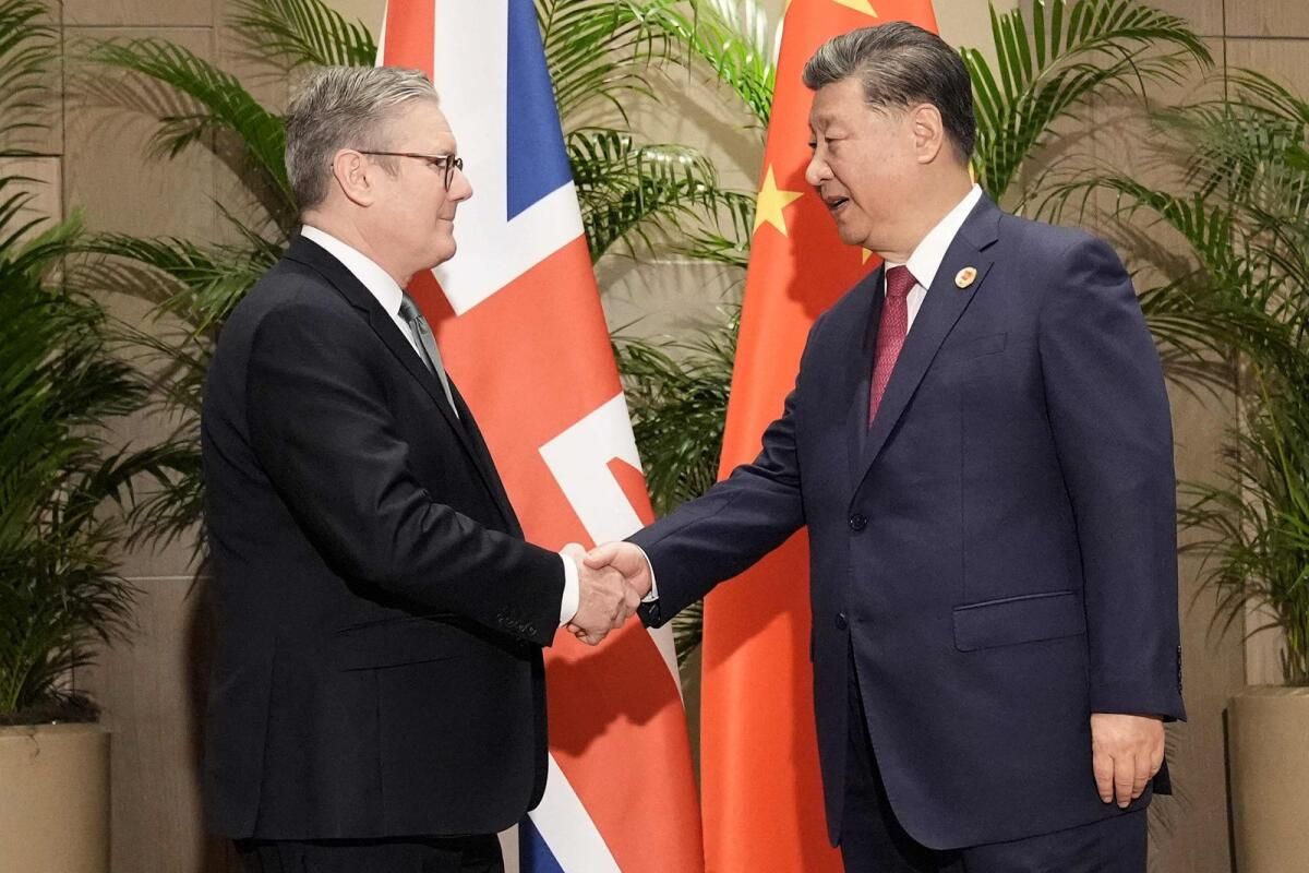 Starmer, Xi Toplantısında 'Güçlü' İngiltere-Çin İlişkilerinin Önemini Selamladı