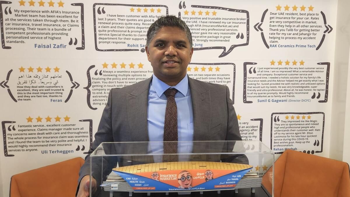 Karşılama Uzmanlığı: Ashwin Narasimhan Katıldı Insurancemarket.ae Liderlik