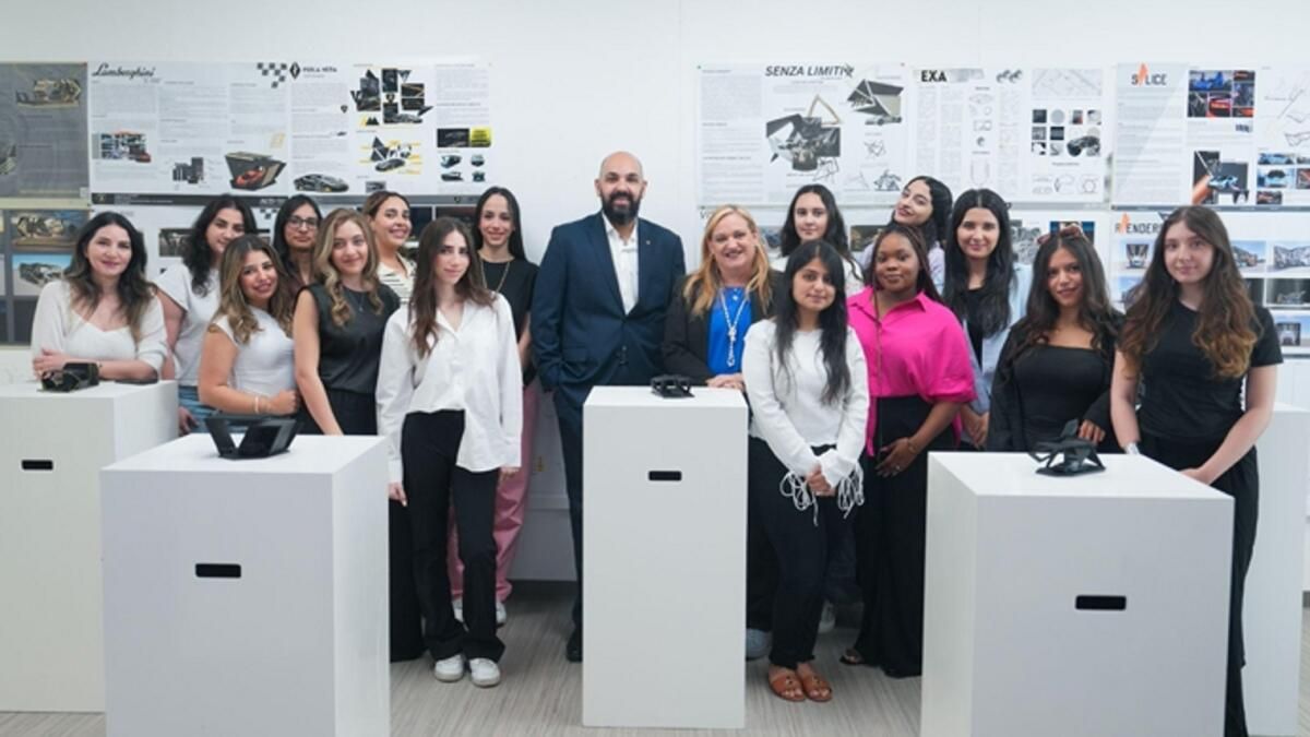 Lamborghini Abu Dabi ve Dubai, Gelecekteki Tasarımcılara ilham vermek için Aud ile Ortaklık Kurdu