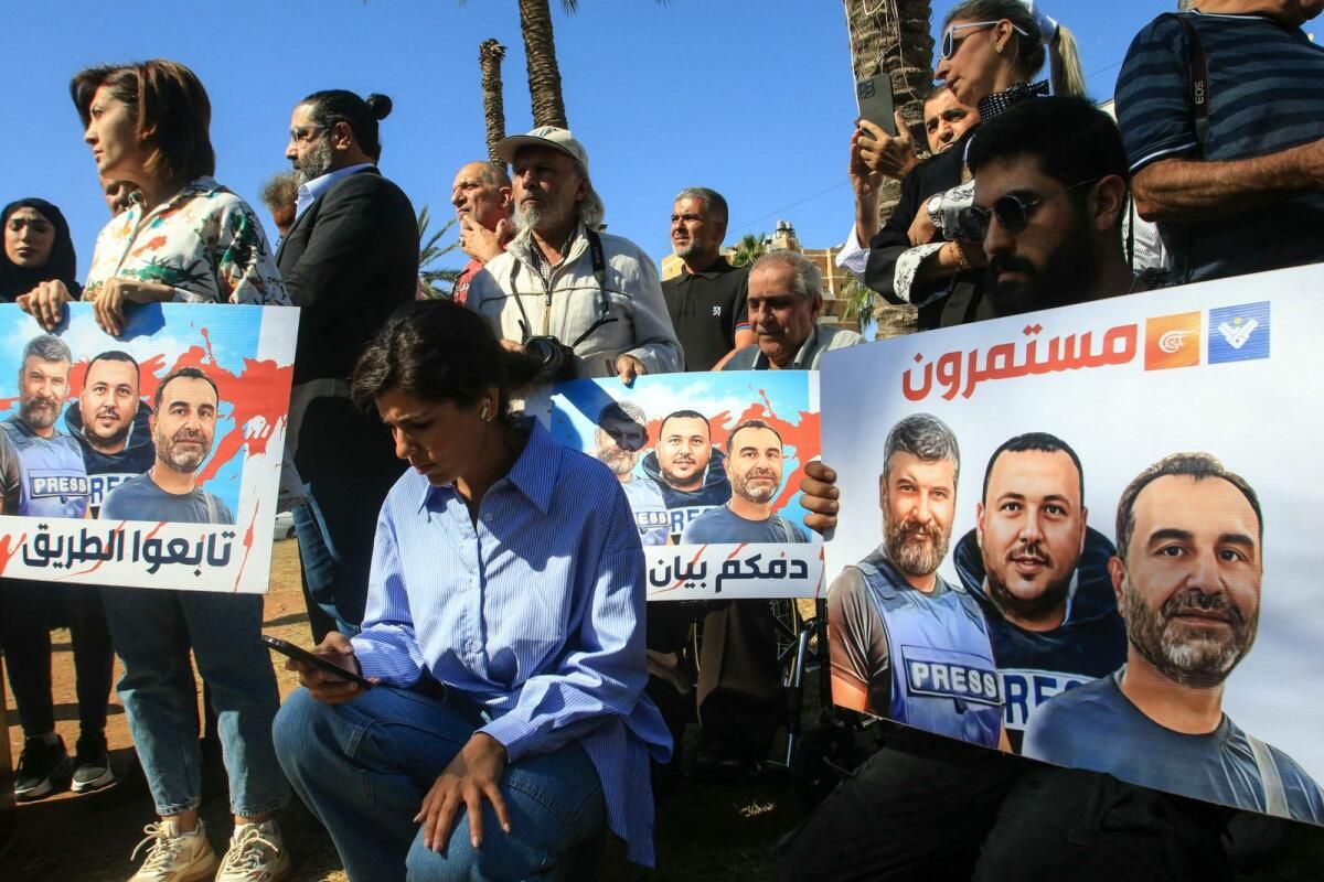 Hrw, İsrail'in Lübnanlı 3 Gazeteciyi Öldüren Grevinin 'Bariz Savaş Suçu' Olduğunu Söyledi