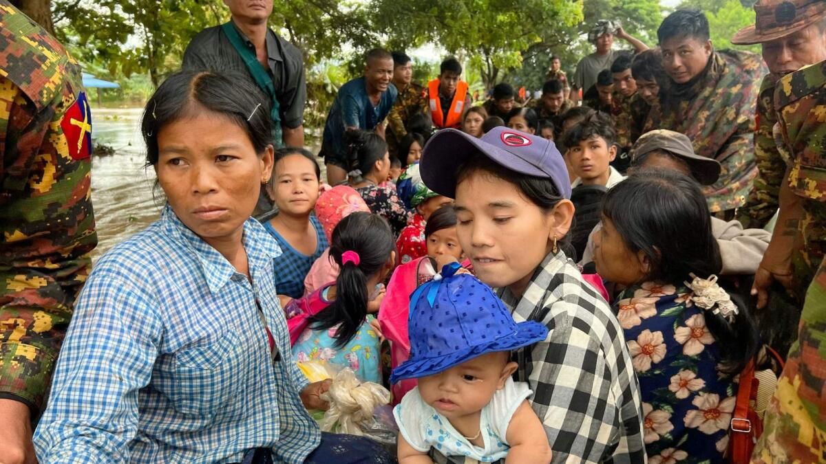Myanmar'da Yerinden Edilen 3,4 Milyon İnsanın Yaklaşık %40'ı Çocuk: BM